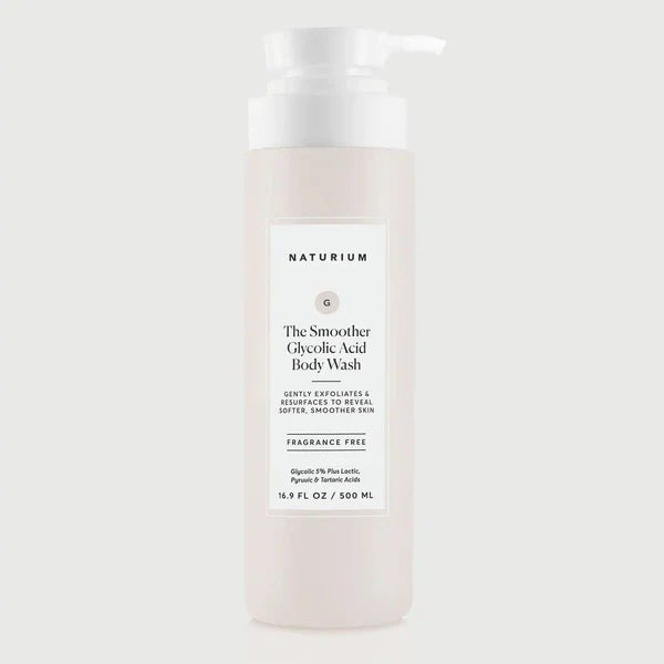 NATURIUM The Smoother Glycolic Acid Body Wash (500ml)