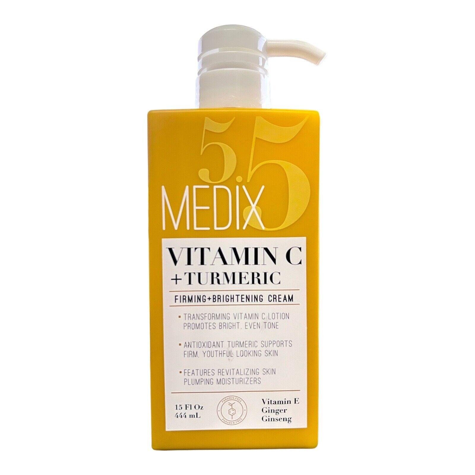 MEDIX 5.5 Vitamin C + Turmeric Firming and Brightening Cream, 444ml